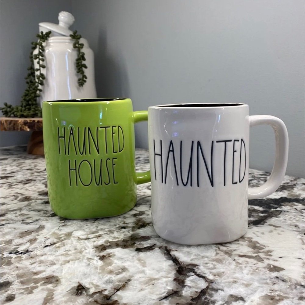 rae dumb halloween mugs